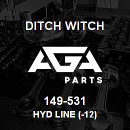 149-531 Ditch Witch HYD LINE (-12) | AGA Parts