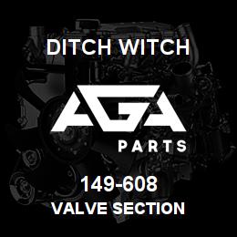 149-608 Ditch Witch VALVE SECTION | AGA Parts