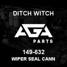 149-632 Ditch Witch WIPER SEAL CANN | AGA Parts