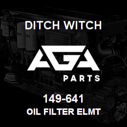 149-641 Ditch Witch OIL FILTER ELMT | AGA Parts