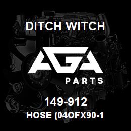 149-912 Ditch Witch HOSE (04OFX90-1 | AGA Parts