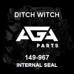 149-967 Ditch Witch INTERNAL SEAL | AGA Parts