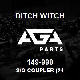 149-998 Ditch Witch S/O COUPLER (24 | AGA Parts