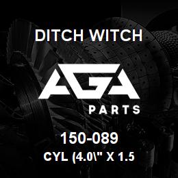 150-089 Ditch Witch CYL (4.0" X 1.5 | AGA Parts
