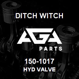 150-1017 Ditch Witch HYD VALVE | AGA Parts