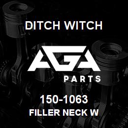 150-1063 Ditch Witch FILLER NECK W | AGA Parts