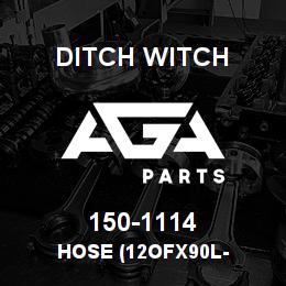 150-1114 Ditch Witch HOSE (12OFX90L- | AGA Parts