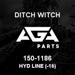 150-1186 Ditch Witch HYD LINE (-16) | AGA Parts