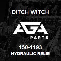 150-1193 Ditch Witch HYDRAULIC RELIE | AGA Parts