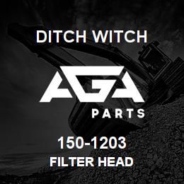 150-1203 Ditch Witch FILTER HEAD | AGA Parts