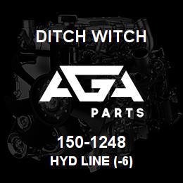 150-1248 Ditch Witch HYD LINE (-6) | AGA Parts