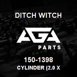 150-1398 Ditch Witch CYLINDER (2.0 X | AGA Parts