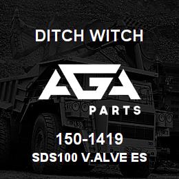 150-1419 Ditch Witch SDS100 V.ALVE ES | AGA Parts