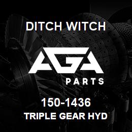 150-1436 Ditch Witch TRIPLE GEAR HYD | AGA Parts