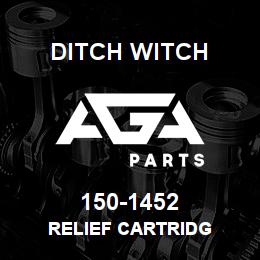 150-1452 Ditch Witch RELIEF CARTRIDG | AGA Parts