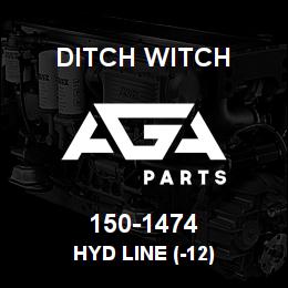 150-1474 Ditch Witch HYD LINE (-12) | AGA Parts