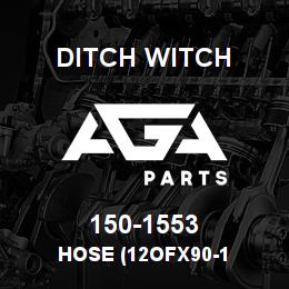 150-1553 Ditch Witch HOSE (12OFX90-1 | AGA Parts