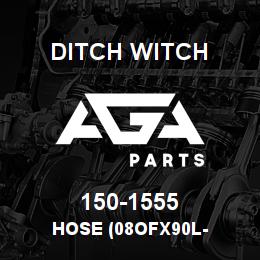 150-1555 Ditch Witch HOSE (08OFX90L- | AGA Parts