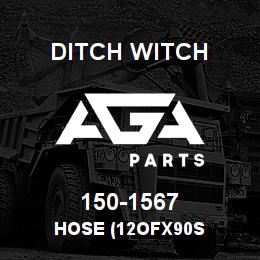 150-1567 Ditch Witch HOSE (12OFX90S | AGA Parts
