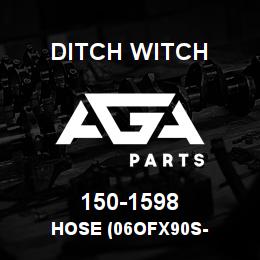 150-1598 Ditch Witch HOSE (06OFX90S- | AGA Parts