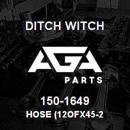 150-1649 Ditch Witch HOSE (12OFX45-2 | AGA Parts