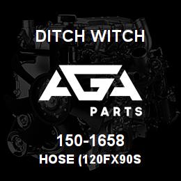 150-1658 Ditch Witch HOSE (120FX90S | AGA Parts