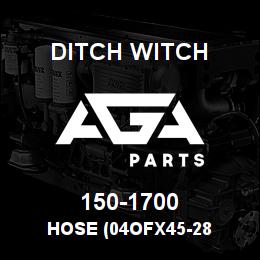 150-1700 Ditch Witch HOSE (04OFX45-28 | AGA Parts