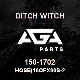 150-1702 Ditch Witch HOSE(16OFX90S-2 | AGA Parts