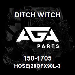 150-1705 Ditch Witch HOSE(20OFX90L-3 | AGA Parts