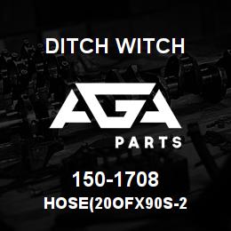 150-1708 Ditch Witch HOSE(20OFX90S-2 | AGA Parts