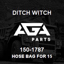 150-1787 Ditch Witch HOSE BAG FOR 15 | AGA Parts