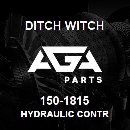150-1815 Ditch Witch HYDRAULIC CONTR | AGA Parts
