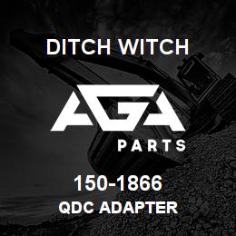 150-1866 Ditch Witch QDC ADAPTER | AGA Parts
