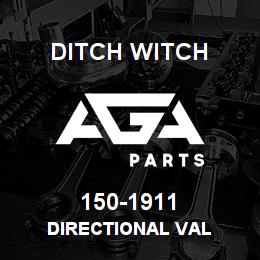 150-1911 Ditch Witch Directional Val | AGA Parts