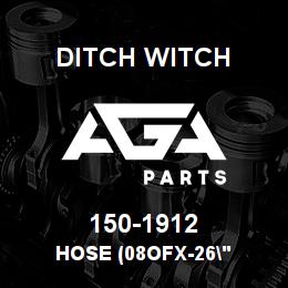 150-1912 Ditch Witch HOSE (08OFX-26" | AGA Parts