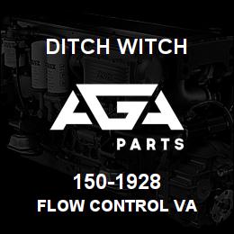 150-1928 Ditch Witch FLOW CONTROL VA | AGA Parts