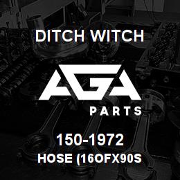 150-1972 Ditch Witch HOSE (16OFX90S | AGA Parts