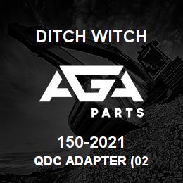 150-2021 Ditch Witch QDC ADAPTER (02 | AGA Parts