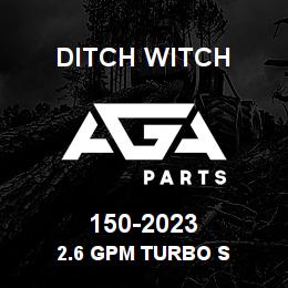 150-2023 Ditch Witch 2.6 GPM TURBO S | AGA Parts