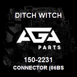 150-2231 Ditch Witch CONNECTOR (06BS | AGA Parts