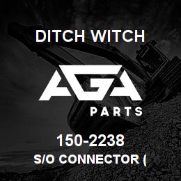 150-2238 Ditch Witch S/O CONNECTOR ( | AGA Parts