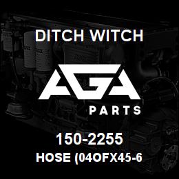 150-2255 Ditch Witch HOSE (04OFX45-6 | AGA Parts