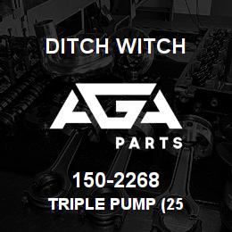 150-2268 Ditch Witch TRIPLE PUMP (25 | AGA Parts