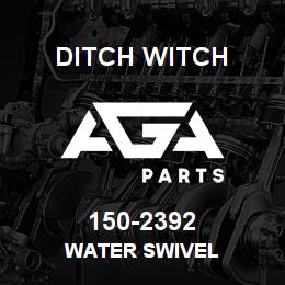 150-2392 Ditch Witch WATER SWIVEL | AGA Parts