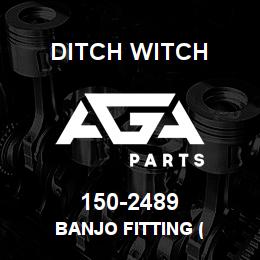 150-2489 Ditch Witch BANJO FITTING ( | AGA Parts