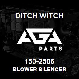 150-2506 Ditch Witch BLOWER SILENCER | AGA Parts