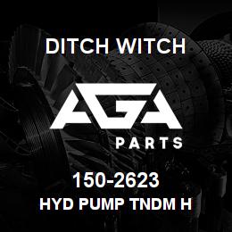 150-2623 Ditch Witch HYD PUMP TNDM H | AGA Parts