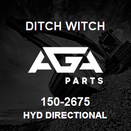 150-2675 Ditch Witch HYD DIRECTIONAL | AGA Parts