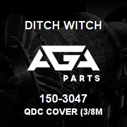 150-3047 Ditch Witch QDC COVER (3/8M | AGA Parts
