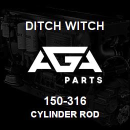 150-316 Ditch Witch CYLINDER ROD | AGA Parts